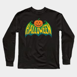 Bat Pumpkin Long Sleeve T-Shirt